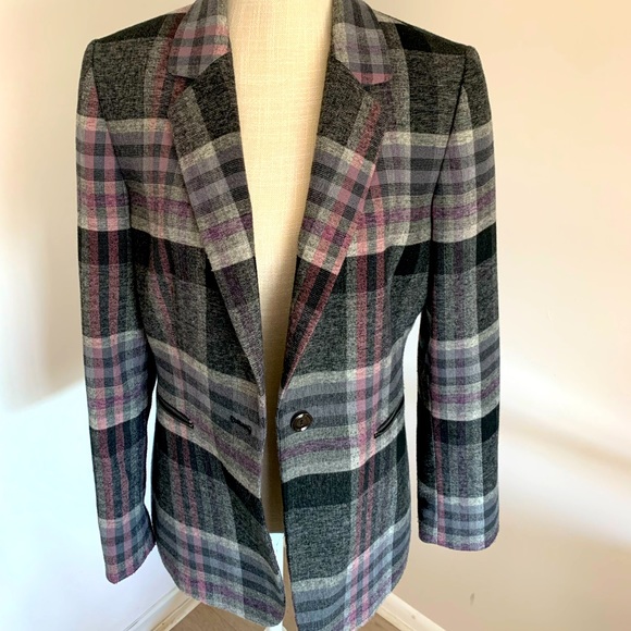 Tahari Jackets & Blazers - Tahari grey blazer, Size 10